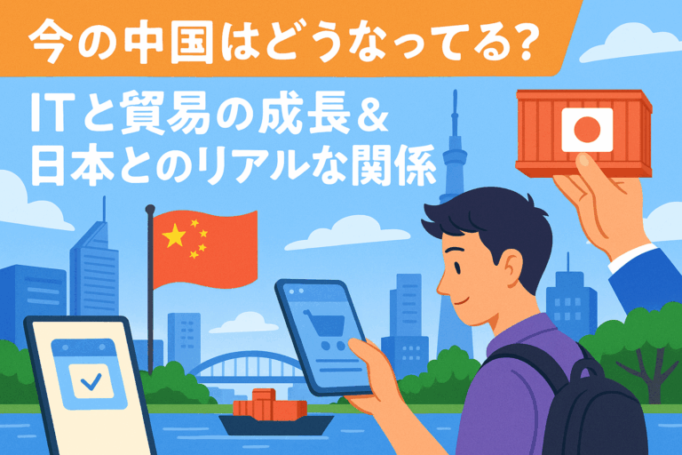 今の中国はどうなってる？ITと貿易の成長＆日本とのリアルな関係